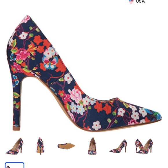 Penny Loves Kenny Women\'s Opus SF Pump Blue Multi Floral 💐 main image 6